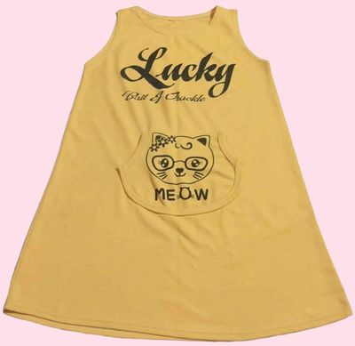 Đầm ngủ mèo Lucky 2 màu free size