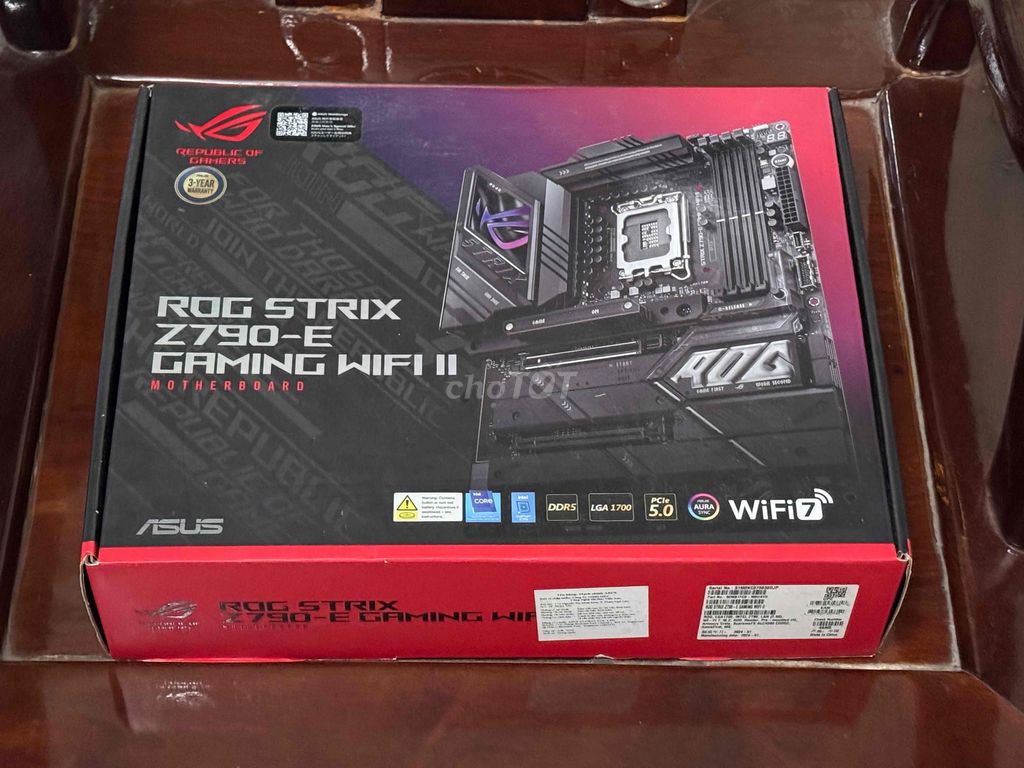 Bo mạch chủ ASUS ROG STRIX Z790-E đã sử dụng. Mua bán Linh kiện (RAM, Card...) tại Quận Sơn Trà Đà Nẵng được đăng bởi Bôn hình 1