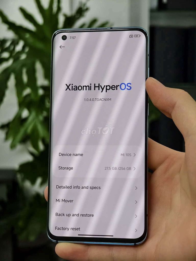 Xiaomi Mi 10S 8GB 256GB Xanh. Mua bán Điện thoại tại Huyện Nam Trực Nam Định được đăng bởi Thành Trần hình 1