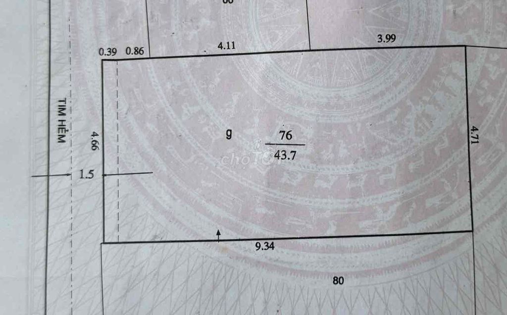 hẻm 3.5m nhà c4 44m2(4.66x9.34m) Cách Mạng, Tân Thành, Tân Phú