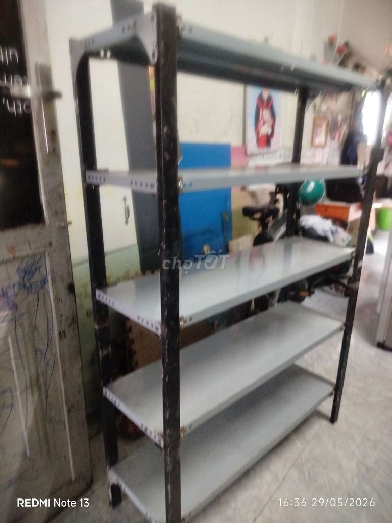Kệ sắt màu Xám. Mua bán Tủ, kệ gia đình tại Quận Ninh Kiều Cần Thơ được đăng bởi Út hình 1