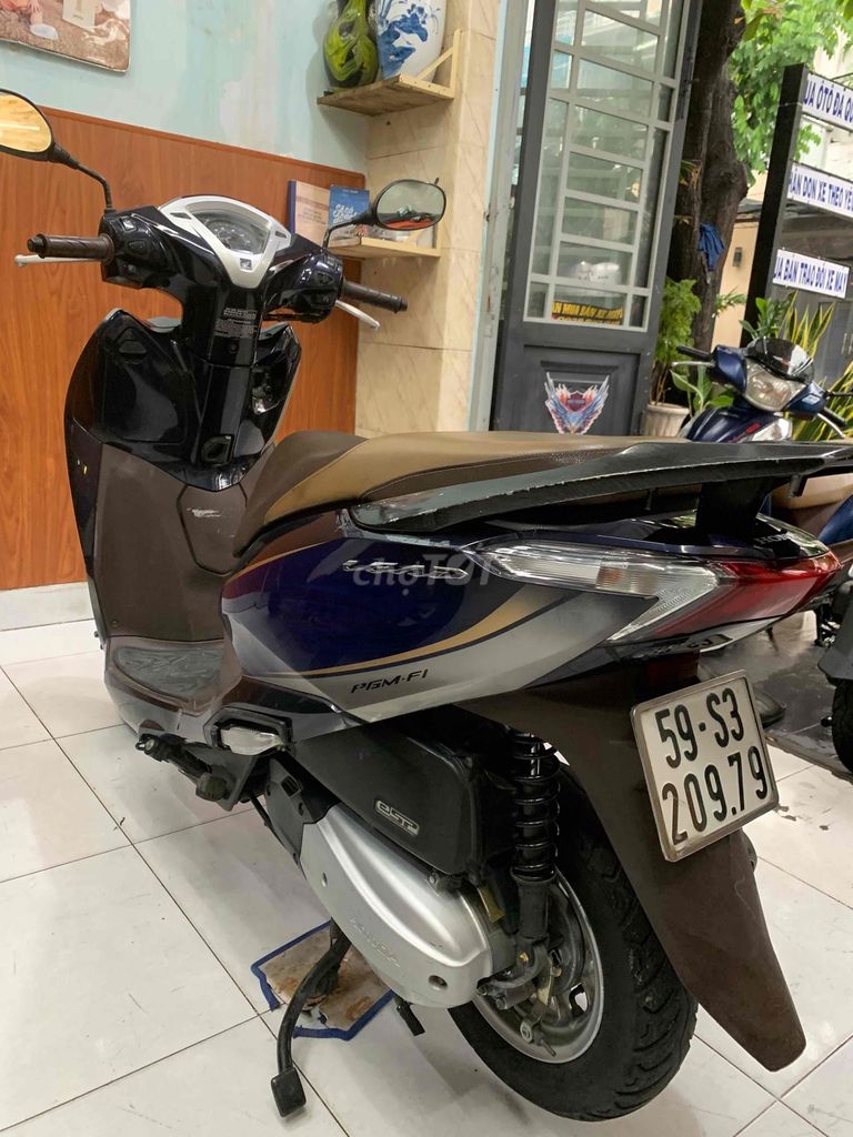 Honda Lead 2019 Smartkey Сине-черный отличный