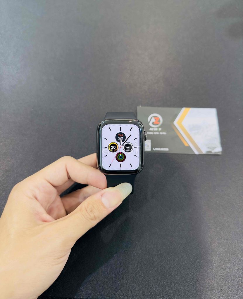 Apple Watch s6/44 thép đen ESIM