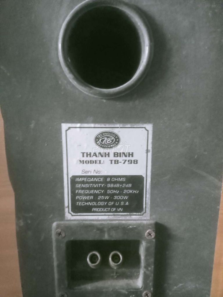 Loa Thanh Bình TB-798. Mua bán Tivi, Âm thanh tại Huyện Mang Thít Vĩnh Long được đăng bởi Thong Tran hình 1