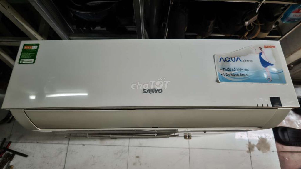 Máy lạnh Sanyo 1 HP Mono cũ Trắng. Mua bán Máy lạnh, điều hoà tại Quận 12 Tp Hồ Chí Minh được đăng bởi Hùng  hình 1