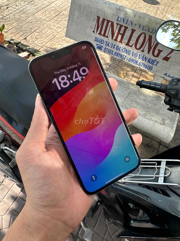 iPhone 13Pro Max/128 Black sọc mép