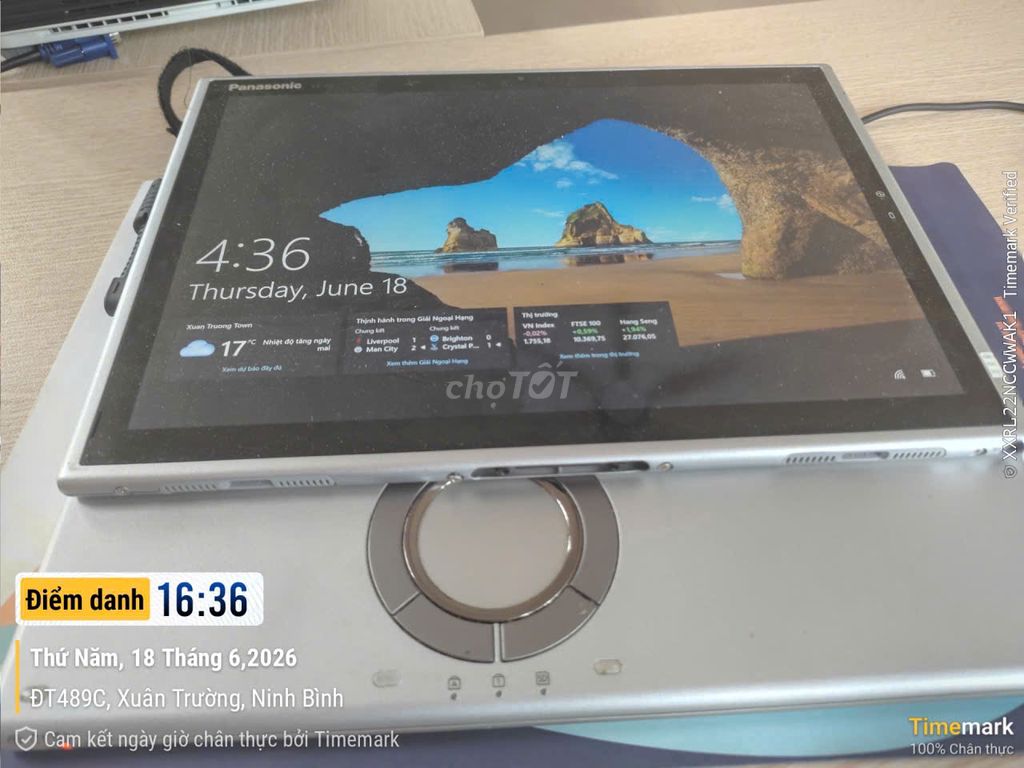 Panasonic CF i5 Gen 7 12 inch 8GB/238GB SSD. Mua bán Laptop tại Thành phố Nam Định Nam Định được đăng bởi NHẤT PHONG hình 1