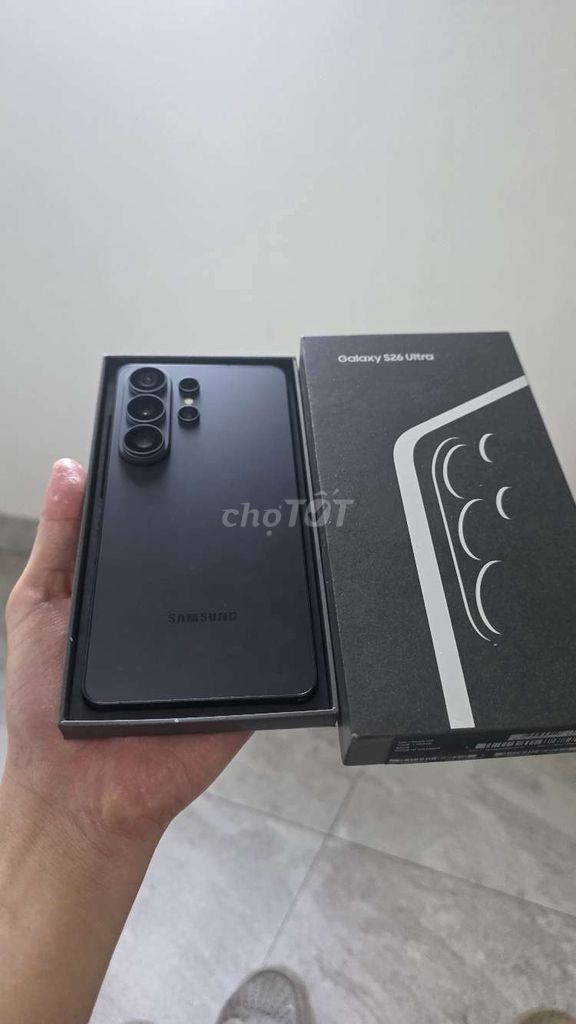S26 Ultra đen vn full box Tgdd 28 Th 04 2028. Mua bán Điện thoại tại Quận Liên Chiểu Đà Nẵng được đăng bởi Thien  hình 1