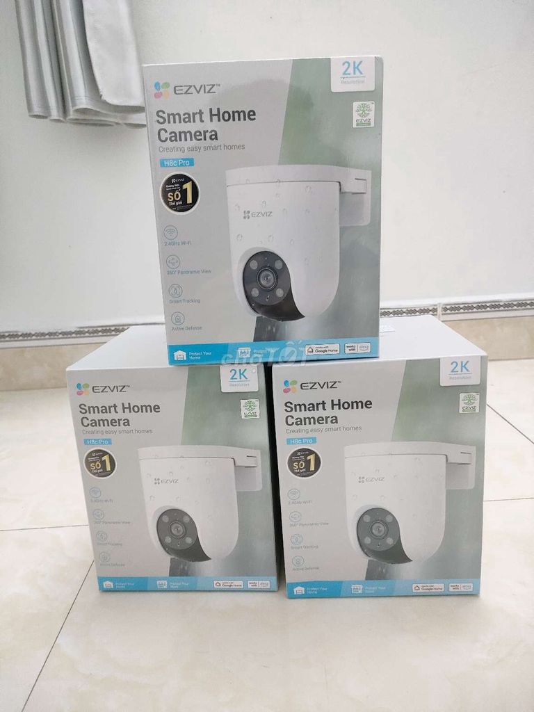 Camera EZVIZ H8c Pro 2K Trắng. Mua bán Máy ảnh, Máy quay tại Quận Bắc Từ Liêm Hà Nội được đăng bởi đồ cũ đồ mới hình 1