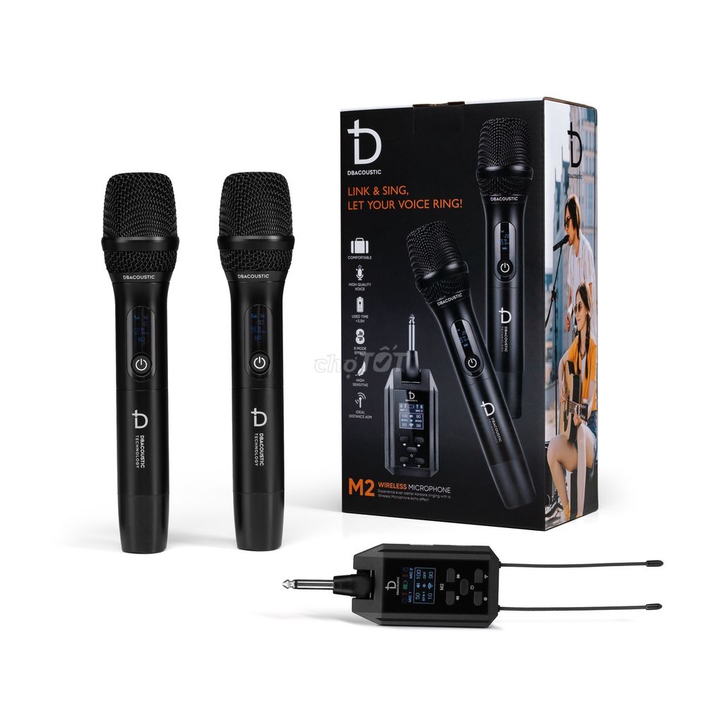 Micro Không Dây DBacoustic M2, Linh Hoạt, Đa Năng.. Mua bán Tivi, Âm thanh tại Huyện Tứ Kỳ Hải Dương được đăng bởi Cong Nguyen hình 1