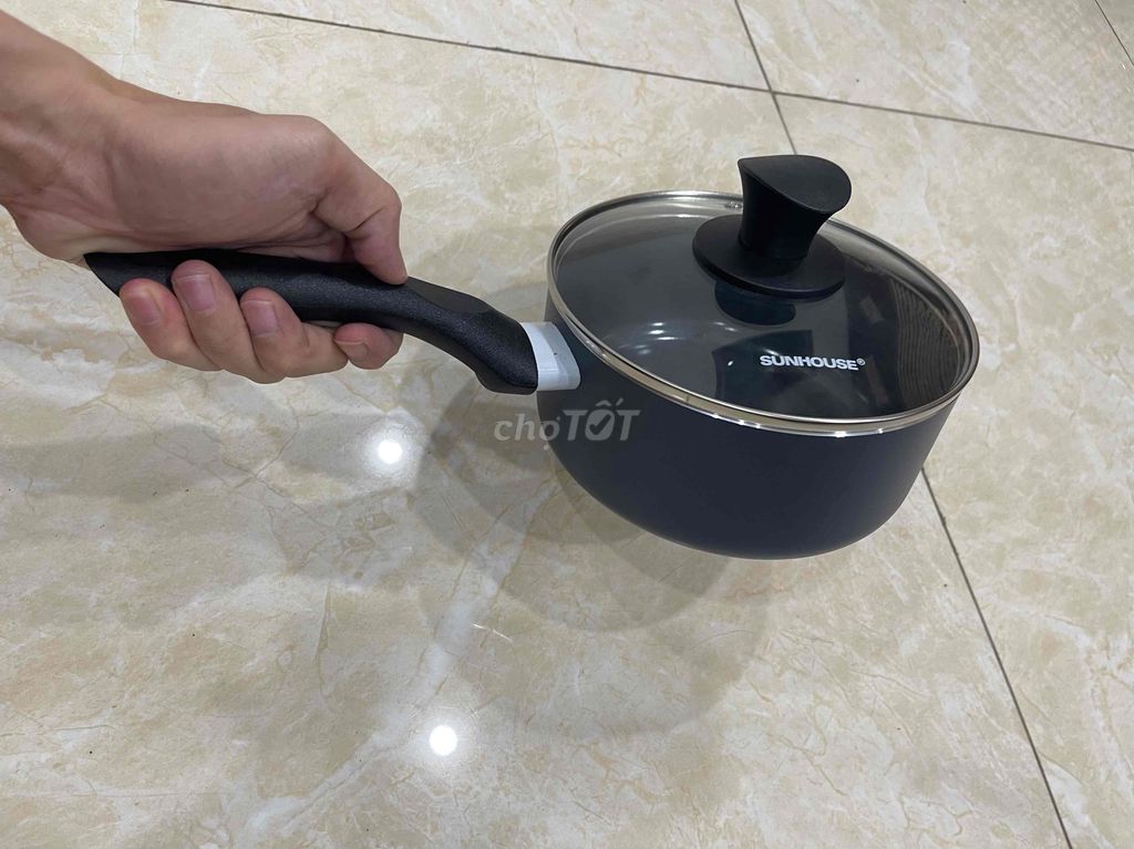 Quánh chống dính Sunhouse đáy từ 18cm. Mua bán Dụng cụ nhà bếp tại Quận Cầu Giấy Hà Nội được đăng bởi Đạt Trần hình 1