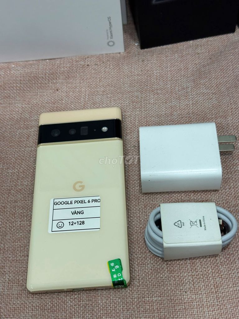 Google Pixel 6 Pro 12/128 Trắng Quốc tế có COD. Mua bán Điện thoại tại Quận Hoàng Mai Hà Nội được đăng bởi Trần Ngọc Hiếu hình 1