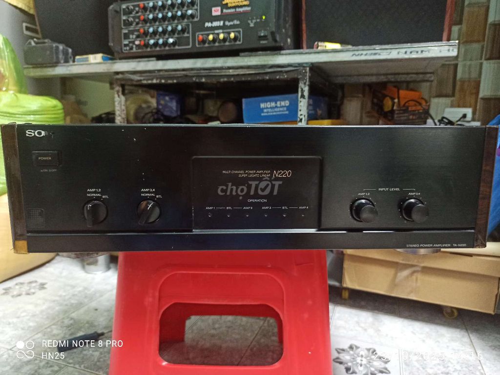 Đẩy Âm Thanh Sony TA-N220 Đen. Mua bán Tivi, Âm thanh tại Quận 7 Tp Hồ Chí Minh được đăng bởi Nguyễn Tính hình 1