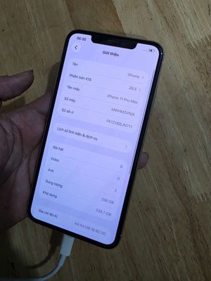 Apple iPhone 11 Pro Max 256GB Trắng