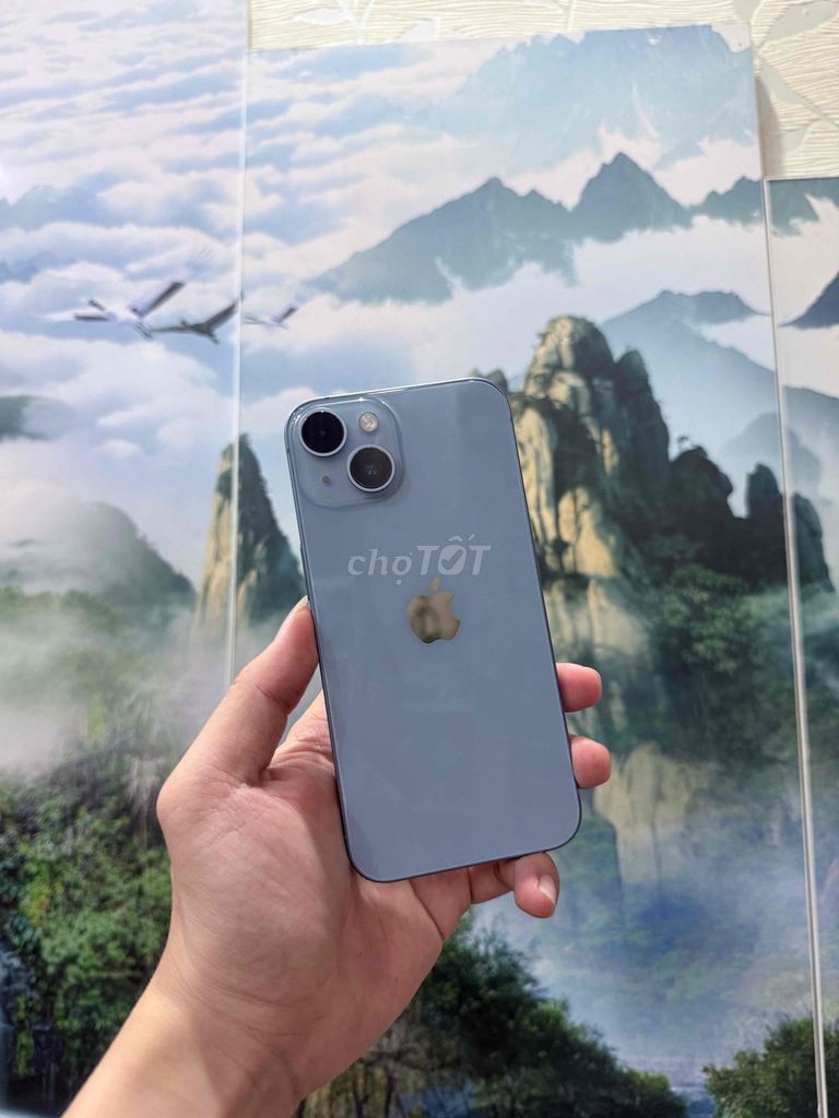 Apple iPhone 14 128GB Quốc Tế Xanh Bản Có Khe Sim. Mua bán Điện thoại tại Quận Thanh Khê Đà Nẵng được đăng bởi Tiến Cường hình 1