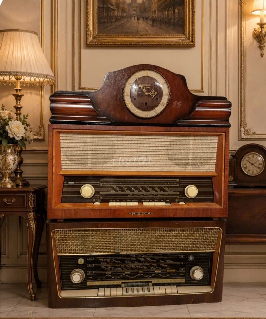 Đài radio cổ Rema Gỗ Nâu Cổ điển. Mua bán Đồ sưu tầm, đồ cổ tại Quận Hồng Bàng Hải Phòng được đăng bởi Baonamhp Bui hình 1