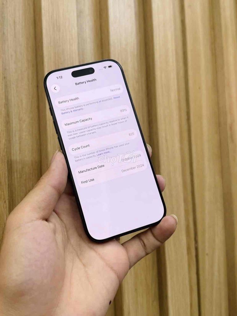 Apple iPhone 16 Pro 256GB Đen 98%. Mua bán Điện thoại tại Quận Đống Đa Hà Nội được đăng bởi HAN store hình 1