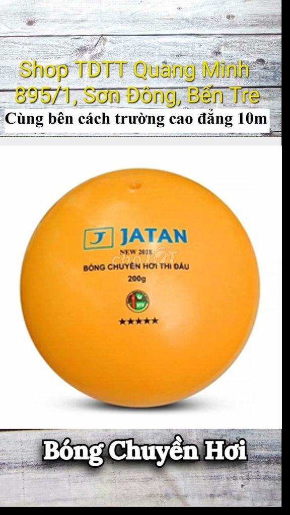 Bóng chuyền hơi | Shop TDTT Quang Minh. Mua bán Đồ thể thao, Dã ngoại tại Thành phố Bến Tre Bến Tre được đăng bởi CHAI LỌ BEAUTYCOCO hình 1