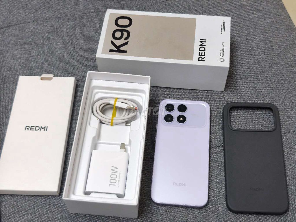 Xiaomi Redmi K90 12/256GB Tím 99% FBOX QUỐC TẾ. Mua bán Điện thoại tại Quận 6 Tp Hồ Chí Minh được đăng bởi Hồ Phi Protech hình 1