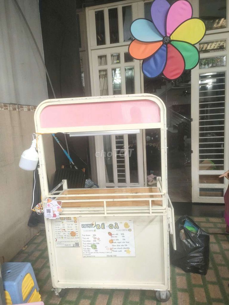 Xe bán hàng rong Trắng kem Đã sử dụng. Mua bán Đồ chuyên dụng, Giống nuôi trồng tại Quận 12 Tp Hồ Chí Minh được đăng bởi Huỳnh Lê Khánh Chi hình 1