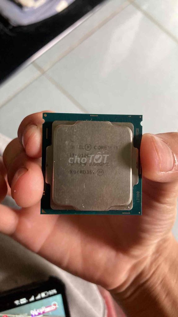 CPU Intel Core i3-9100F 3.60GHz. Mua bán Linh kiện (RAM, Card...) tại Thành phố Vinh Nghệ An được đăng bởi NTH hình 1