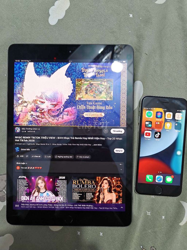 Apple iPad Gen 7 32GB Xám. Mua bán Máy tính bảng tại Huyện Củ Chi Tp Hồ Chí Minh được đăng bởi Liem hình 1