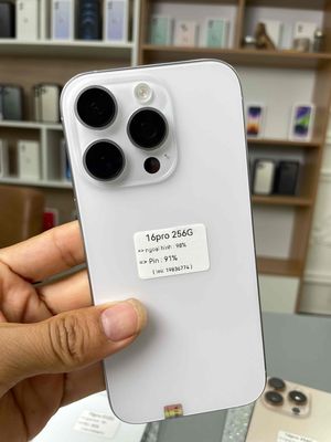 Apple iPhone 16 Pro 256GB Trắng Zin áp Zin ốc
