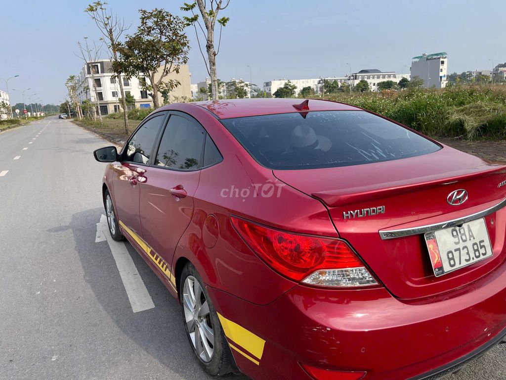 Hyundai Accent 2011 1.4L Đỏ. Mua bán Ô tô tại Huyện Hiệp Hòa Bắc Giang được đăng bởi Trịnh Trọng hình 5