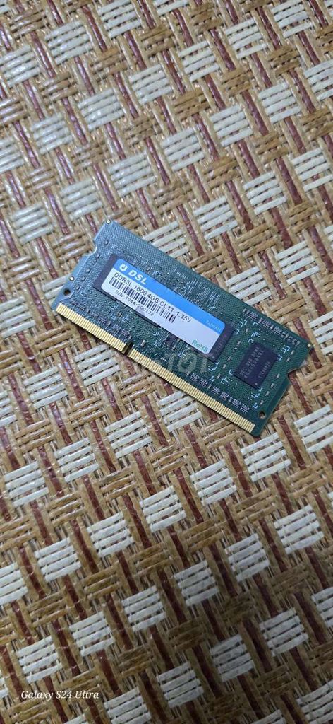 RAM DSL DDR3L 4GB 1600Mhz. Mua bán Linh kiện (RAM, Card...) tại Quận 8 Tp Hồ Chí Minh được đăng bởi Dương Quá hình 1