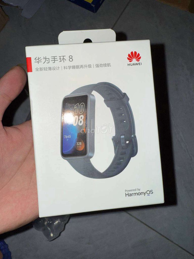Huawei Band 8 NFC Xám. Mua bán Thiết bị đeo thông minh tại Huyện Hoài Đức Hà Nội được đăng bởi Thanh hình 1