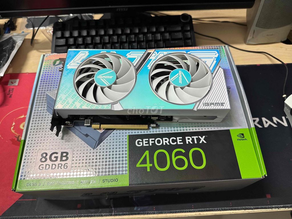 Card Colorful iGame RTX 4060 Ultra W 8GB, BH 2027.. Mua bán Linh kiện (RAM, Card...) tại Quận Gò Vấp Tp Hồ Chí Minh được đăng bởi Tình Nguyễn hình 1
