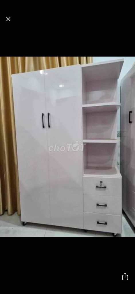 Tủ quần áo Nhựa Đài Loan Trắng 1m25x1m8. Mua bán Tủ, kệ gia đình tại Quận 1 Tp Hồ Chí Minh được đăng bởi hạnh hình 1