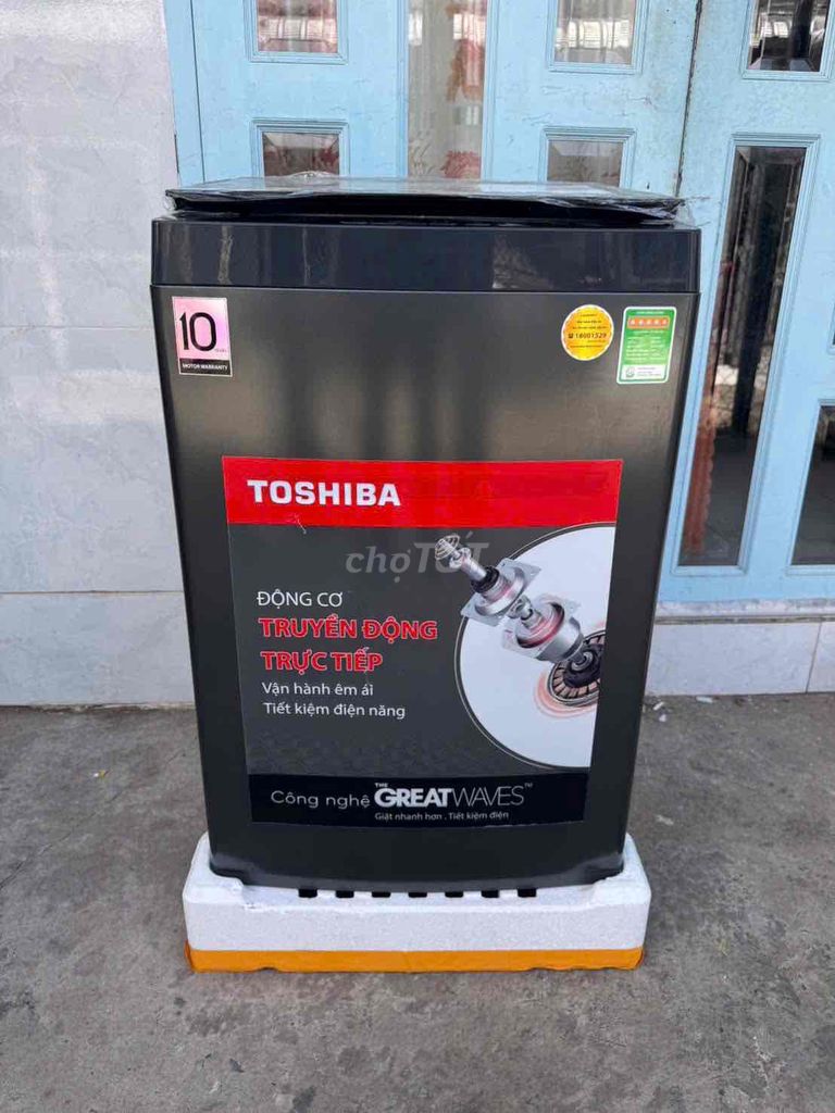 Máy giặt Toshiba 9kg Inverter Đen. Mua bán Máy giặt tại Quận Bình Thuỷ Cần Thơ được đăng bởi Quỳnh  hình 1