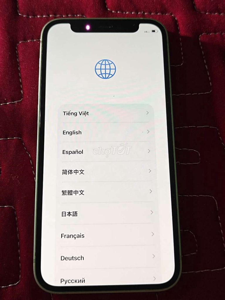 Apple iPhone 12 mini Xanh lá Khóa iCloud. Mua bán Điện thoại tại Thị Xã Buôn Hồ Đắk Lắk được đăng bởi truong anh hình 1