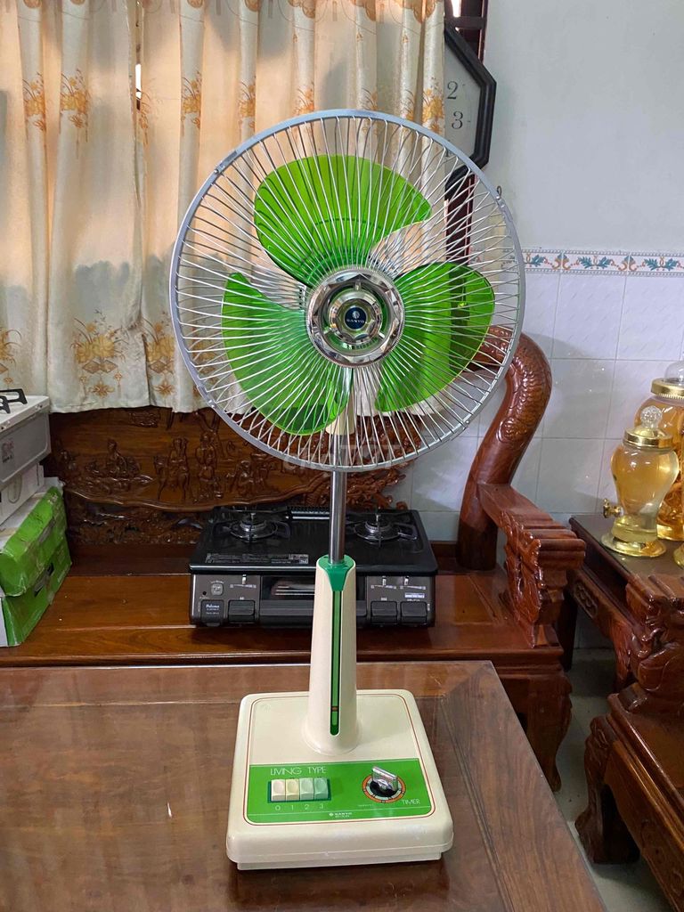 Quạt lửng Sanyo Trắng, xanh lá. Mua bán Quạt tại Thành phố Vĩnh Long Vĩnh Long được đăng bởi minhtu hình 1