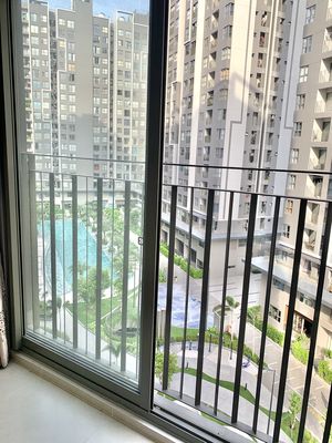 Căn 59m2, block D, view hồ bơi, tầng trung, cc westgate