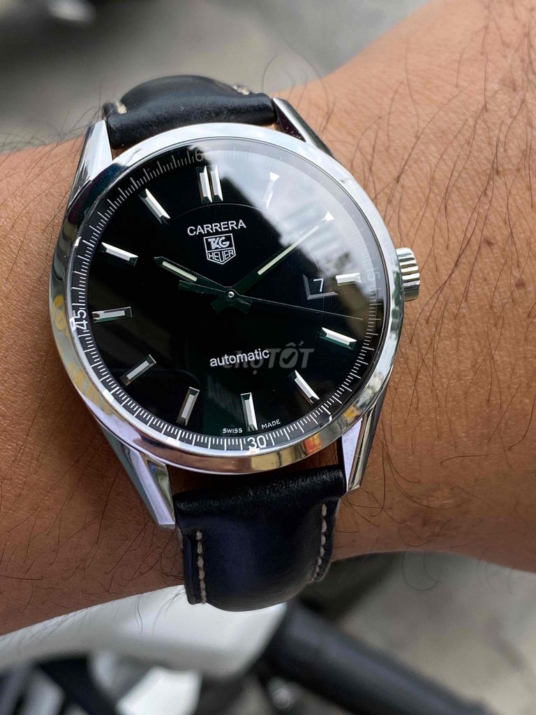 Đồng hồ Tag Heuer Carrera Caliber 5 Nam. Mua bán Đồng hồ tại Quận Hoàng Mai Hà Nội được đăng bởi Hùng Râu Đồng Hồ Cổ hình 1