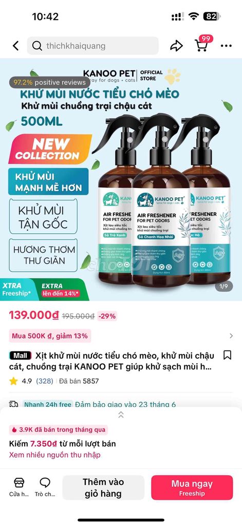 sữa tắm cho chó mèo bloom. Mua bán Phụ kiện, Thức ăn, Dịch vụ tại Quận 12 Tp Hồ Chí Minh được đăng bởi Hùng Đx hình 2
