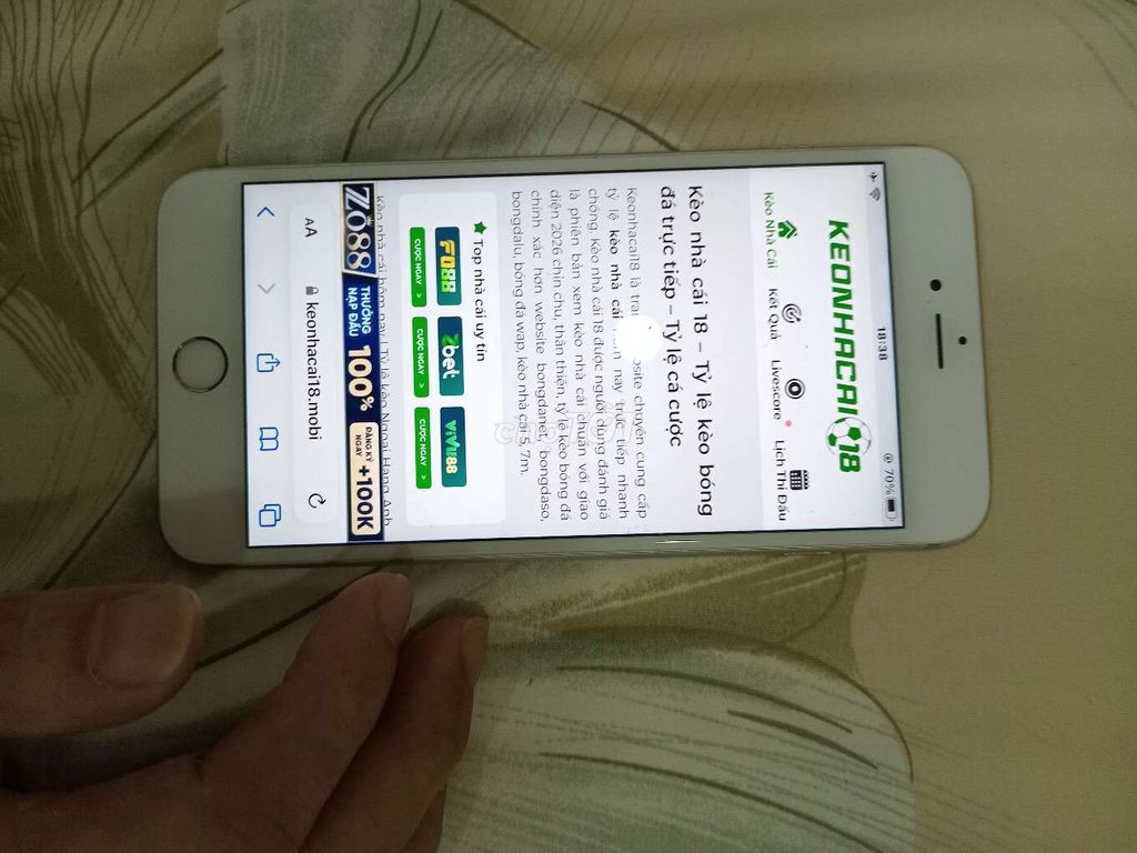 Apple iPhone 6s Plus Bạc. Mua bán Điện thoại tại Quận Gò Vấp Tp Hồ Chí Minh được đăng bởi dang duy khanh hình 1