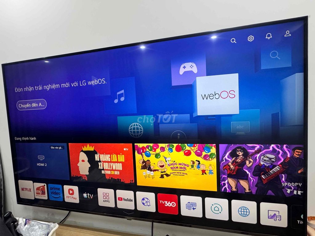 LG 65 inch UQ8000PSC như mới. Mua bán Tivi, Âm thanh tại Quận Hà Đông Hà Nội được đăng bởi Bangnguyen hình 1