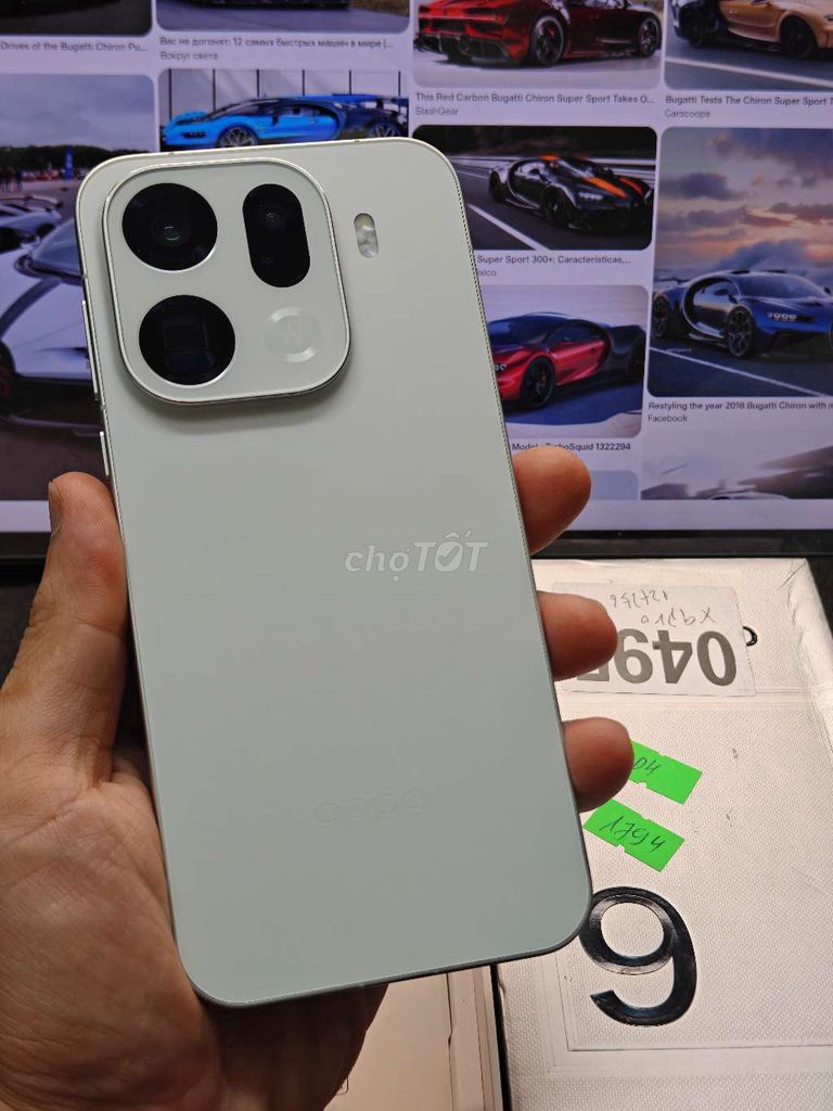 Oppo Find X9 Pro 12GB 256GB Trắng Like New. Mua bán Điện thoại tại Quận Hà Đông Hà Nội được đăng bởi Tài hình 1