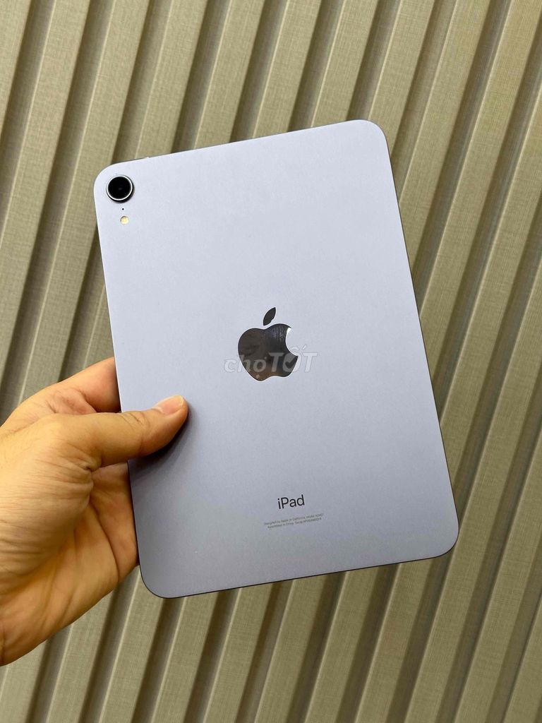IPad Mini 6 64GB Wifi chip A15 pin 85 8.3" đẹp 98%. Mua bán Máy tính bảng tại Quận Ninh Kiều Cần Thơ được đăng bởi Quý Mobile Cần thơ hình 1