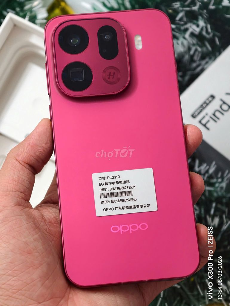 Oppo Find X9 Pro Bản 16/512Gb Sẵn (Đỏ Trắng Titan). Mua bán Điện thoại tại Quận Đống Đa Hà Nội được đăng bởi Lâm Giang Shop hình 1