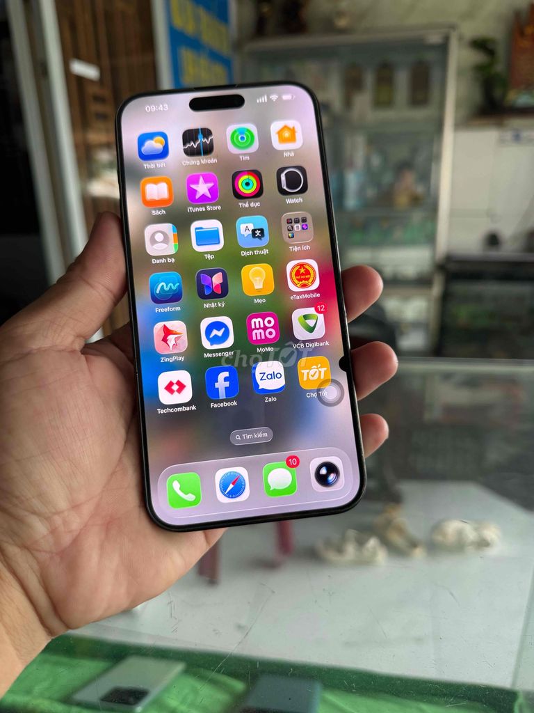 15 Pro Max quốc tế xám đen VN màn zin thay đóm GL. Mua bán Điện thoại tại Huyện Củ Chi Tp Hồ Chí Minh được đăng bởi nguyễn quốc Thắng hình 1