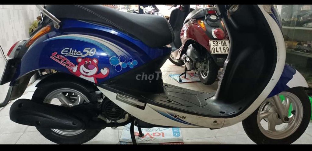 SYM Elite 50cc 9 chủ ký giấy. Mua bán Xe máy tại Quận 5 Tp Hồ Chí Minh được đăng bởi THẮNG Q5 hình 3
