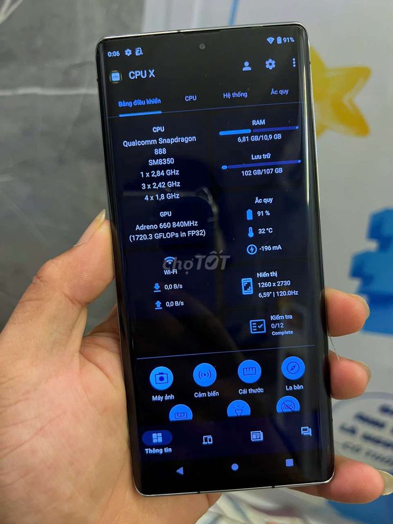 Sharp R6 12GB/128GB Đen. Mua bán Điện thoại tại Huyện Diên Khánh Khánh Hòa được đăng bởi Đặng Vũ Khiêm hình 1
