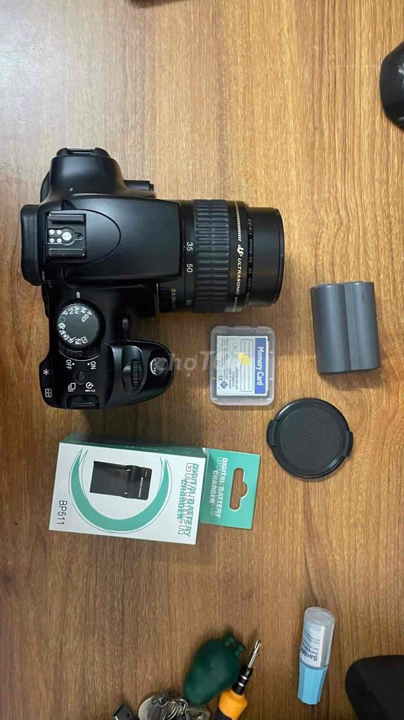 Canon EOS 300D kèm lens 35-80