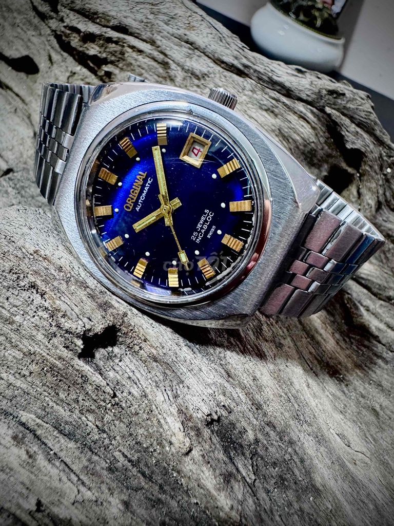 Đồng hồ cơ thụy sĩ Original 37mm Nam. Mua bán Đồng hồ tại Quận 11 Tp Hồ Chí Minh được đăng bởi Vương Swiss hình 1