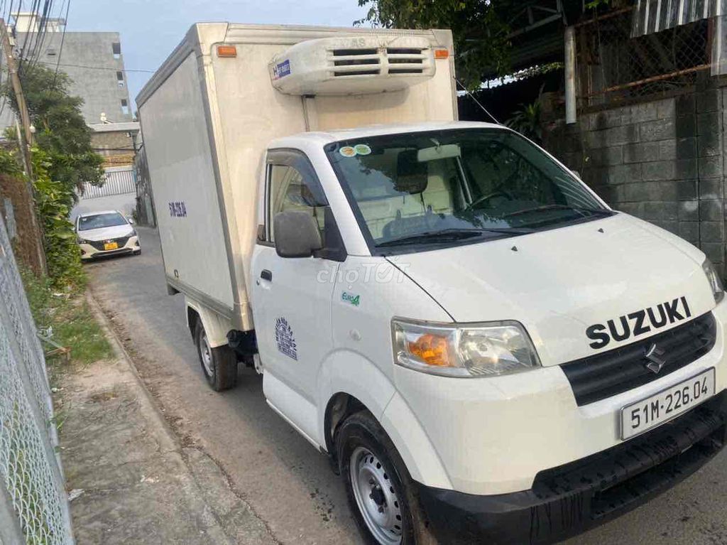 Suzuki 2016 thùng dong lạnh  tải 510 kg. Mua bán Xe tải, xe ben tại Thành phố Thủ Đức Tp Hồ Chí Minh được đăng bởi tran Hong Thuy hình 2