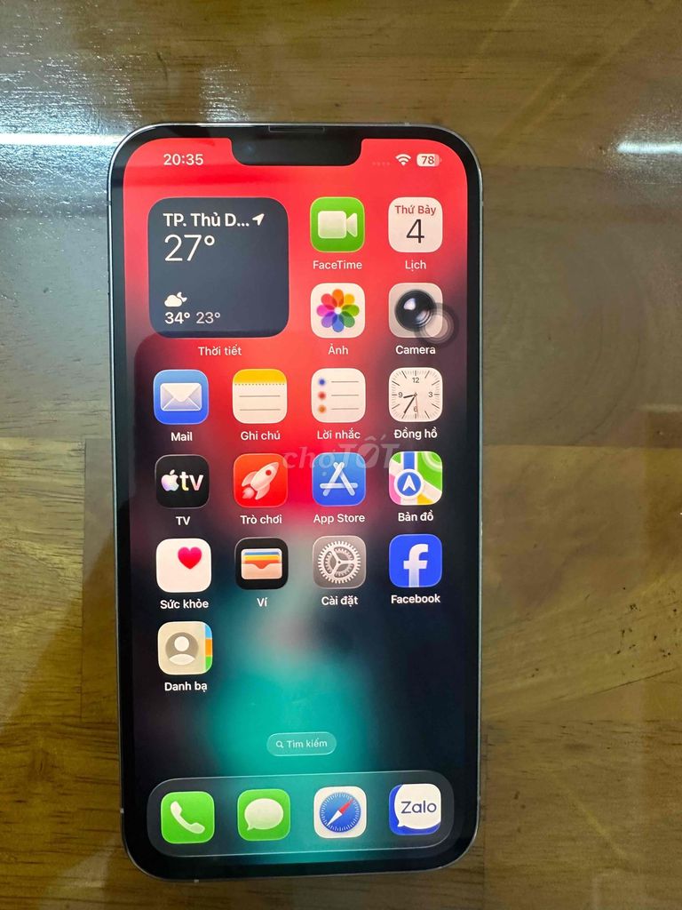 Apple iPhone 13 Pro Max 128GB Trắng Đã sử dụng. Mua bán Điện thoại tại Thành phố Thủ Dầu Một Bình Dương được đăng bởi Nguyễn Hùng hình 1